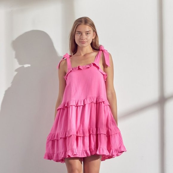Vici Dresses & Skirts - AMELIA TIERED RUFFLE DRESS